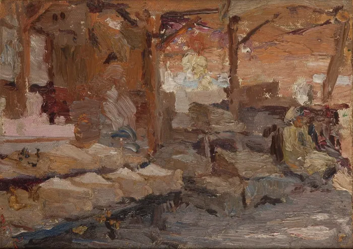 Framed Print : Bursa (Rose Soap Market), 1910. Creator: Jan Ciaglinski Framed Print : Bursa (Rose Soap Market), 1910. Creator: Jan Ciaglinski