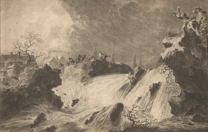 Framed Print : The Bursting of St. Anthonys Dike, 5 March 1651. Vertoninge... Amsterdam, 17th century Framed Print : The Bursting of St. Anthonys Dike, 5 March 1651. Vertoninge... Amsterdam, 17th century