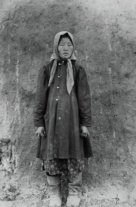 Framed Print : Buryat girl, late 19th cent - early 20th cent. Creator: I Popov Framed Print : Buryat girl, late 19th cent - early 20th cent. Creator: I Popov