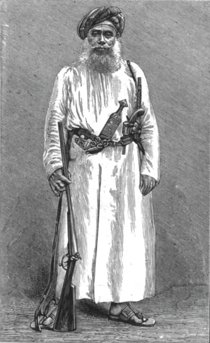 Framed Print : Bushiri, an Arab Slave Trader, shot by the Germans at Pangani, 1890. Creator: Unknown Framed Print : Bushiri, an Arab Slave Trader, shot by the Germans at Pangani, 1890. Creator: Unknown