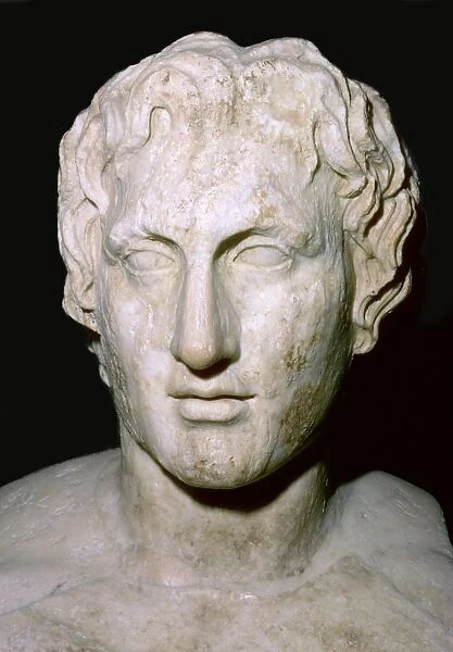 Bust of Alexander the Great, 4th century BC