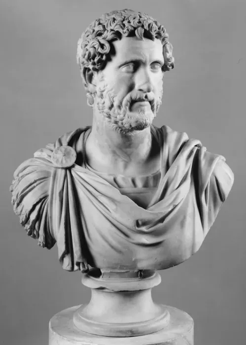 Framed Print : Bust of Antoninus Pius, Mid 2nd cen. AD. Creator: Art of Ancient Rome, Classical sculpture Framed Print : Bust of Antoninus Pius, Mid 2nd cen. AD. Creator: Art of Ancient Rome, Classical sculpture