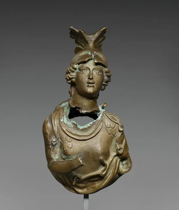 Framed Print : Bust of Athena, 2nd century A.D. Creator: Unknown Framed Print : Bust of Athena, 2nd century A.D. Creator: Unknown