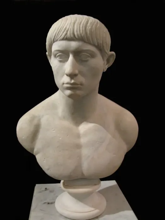 Framed Print : Bust of Brutus, 2nd cen. AD. Artist: Art of Ancient Rome, Classical sculpture Framed Print : Bust of Brutus, 2nd cen. AD. Artist: Art of Ancient Rome, Classical sculpture