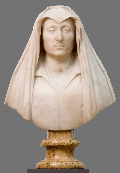 Framed Print : Bust of Camilla Barbadori, Mother of Pope Urban VIII Barberini, 1619. Artist: Bernini, Gianlorenzo (1598-1680) Framed Print : Bust of Camilla Barbadori, Mother of Pope Urban VIII Barberini, 1619. Artist: Bernini, Gianlorenzo (1598-1680)