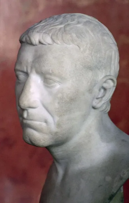 Framed Print : Bust of Corbulo, 1st century Framed Print : Bust of Corbulo, 1st century