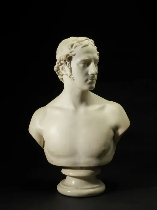 Framed Print : Bust of Edward Johnstone, 1819. Creator: Francis Legatt Chantrey Framed Print : Bust of Edward Johnstone, 1819. Creator: Francis Legatt Chantrey