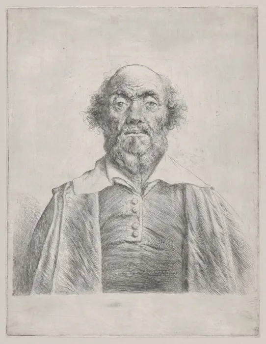 Framed Print : Bust of an Elderly Man, 1620-74. Creator: Jan Lievens Framed Print : Bust of an Elderly Man, 1620-74. Creator: Jan Lievens