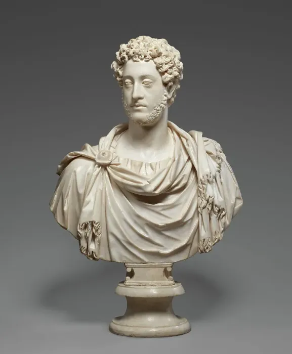 Framed Print : Bust of Emperor Commodus, A.D. 180-185. Creator: Unknown Framed Print : Bust of Emperor Commodus, A.D. 180-185. Creator: Unknown