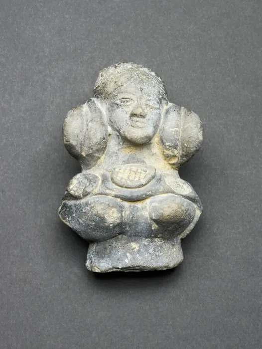 Framed Print : Bust of a Female Figurine, Mauryan period, 3rd / 2nd century B. C. Creator: Unknown Framed Print : Bust of a Female Figurine, Mauryan period, 3rd / 2nd century B. C. Creator: Unknown