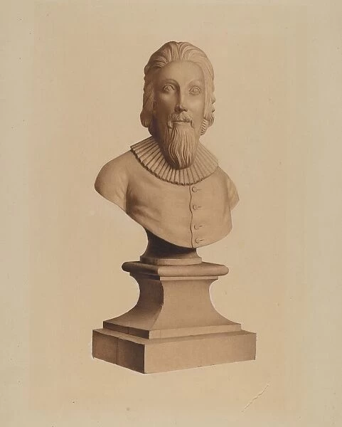 Bust of Governor John Winthrop, c. 1937. Creator: Joseph Goldberg