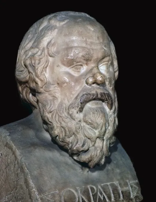 Framed Print : Bust of the Greek philosopher Socrates, 5th century BC Framed Print : Bust of the Greek philosopher Socrates, 5th century BC