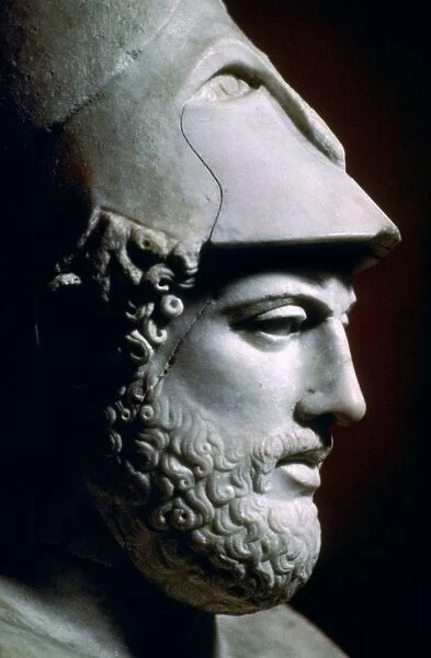 Bust of the Greek statesman Pericles, 5th century BC