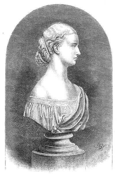 Bust of H.R.H. the Princess of Wales, by Marshall Wood, 1864. Creator: Unknown