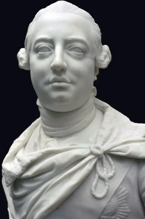 Framed Print : Bust of King George III of England, 1767. Artist: John Nost Framed Print : Bust of King George III of England, 1767. Artist: John Nost