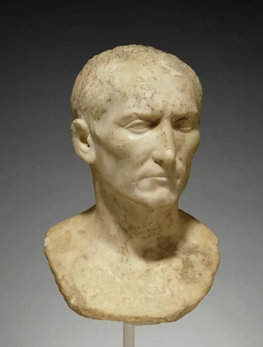 Framed Print : Bust of L. Licinius Nepos, A.D. 1-25. Creator: Unknown Framed Print : Bust of L. Licinius Nepos, A.D. 1-25. Creator: Unknown