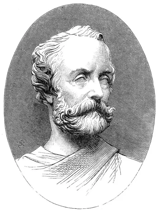 Framed Print : Bust of the late Lord Ashburton, by A. Munro, sculptor, 1864. Creator: Unknown Framed Print : Bust of the late Lord Ashburton, by A. Munro, sculptor, 1864. Creator: Unknown