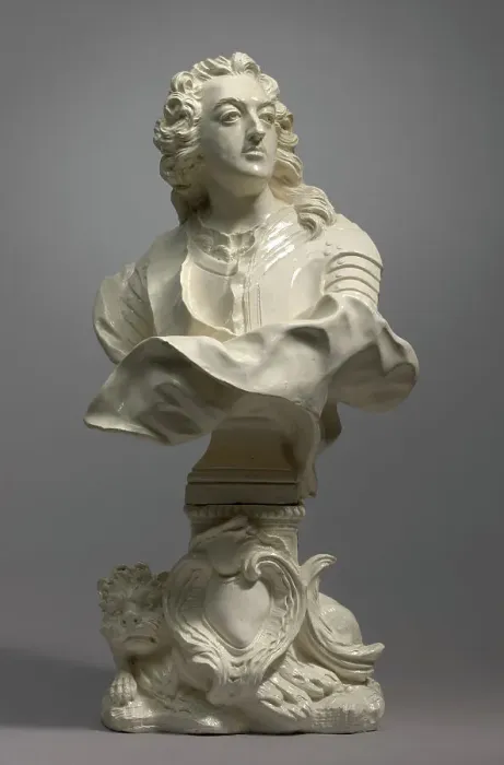Framed Print : Bust Of Louis XV, c1745. Creator: Unknown Framed Print : Bust Of Louis XV, c1745. Creator: Unknown