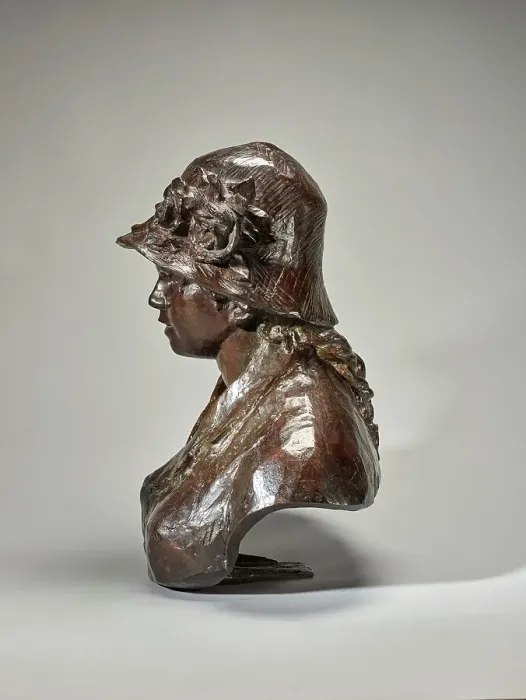 Framed Print : Bust of Madame Renoir, 1926. Creator: Pierre-Auguste Renoir Framed Print : Bust of Madame Renoir, 1926. Creator: Pierre-Auguste Renoir