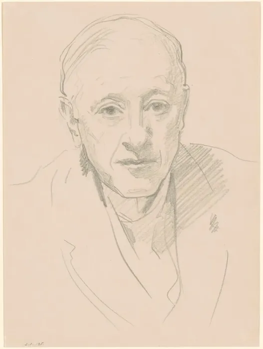 Framed Print : Bust of a Man, 1880-1905. Creator: John Singer Sargent Framed Print : Bust of a Man, 1880-1905. Creator: John Singer Sargent