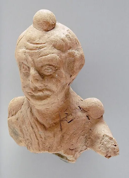 Framed Print : Bust of a Man, Probably Hellenistic (332-31 BCE). Creator: Unknown Framed Print : Bust of a Man, Probably Hellenistic (332-31 BCE). Creator: Unknown