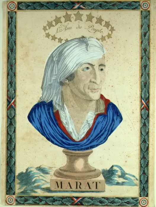 Framed Print : Bust of Marat, 1793-1794. Creator: Anonymous Framed Print : Bust of Marat, 1793-1794. Creator: Anonymous
