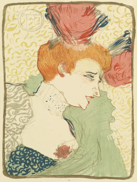 Framed Print : Bust of Mlle. Marcelle Lender (Mlle. Marcelle Lender, en buste), 1895 Framed Print : Bust of Mlle. Marcelle Lender (Mlle. Marcelle Lender, en buste), 1895