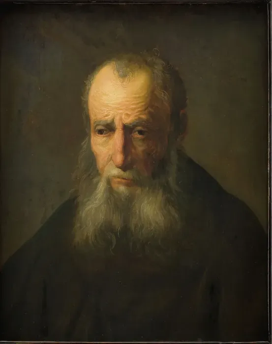 Framed Print : Bust of an Old Man, 1630. Creator: Rembrandt Harmensz van Rijn Framed Print : Bust of an Old Man, 1630. Creator: Rembrandt Harmensz van Rijn