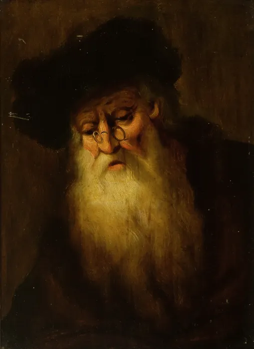 Framed Print : Bust of an Old Man, 18th century. Creator: Christian Wilhelm Ernst Dietrich Framed Print : Bust of an Old Man, 18th century. Creator: Christian Wilhelm Ernst Dietrich