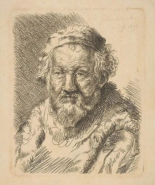 Bust of an Old Man in a Coat and Fur Collar (copy). n. d. Creator