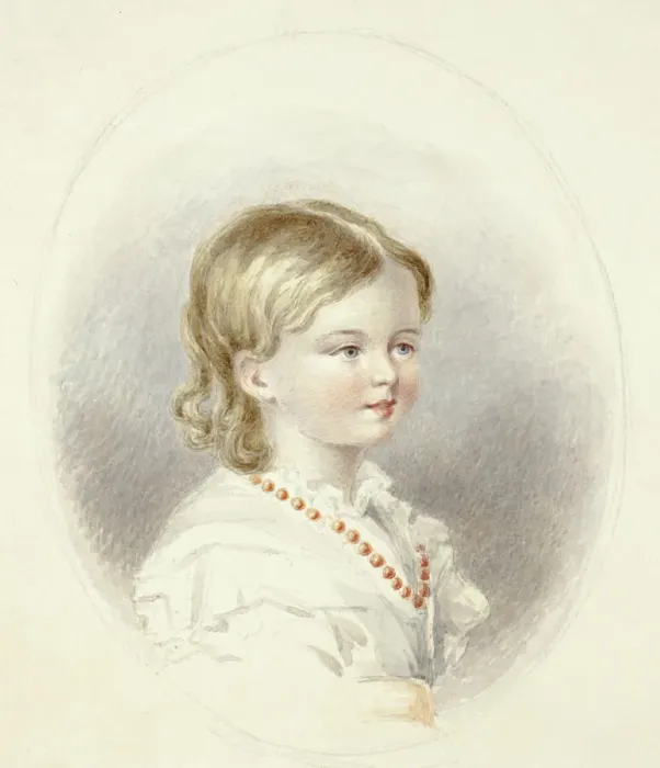 Framed Print : Bust Portrait of Child, n. d. Creator: Elizabeth Murray Framed Print : Bust Portrait of Child, n. d. Creator: Elizabeth Murray
