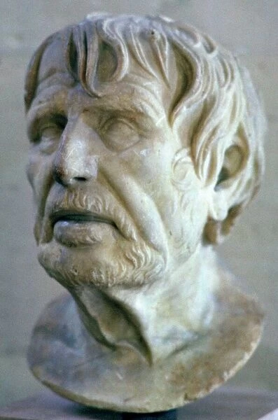 Bust of pseudo-Seneca, 1st century