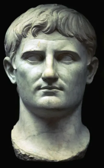 Framed Print : Bust of the Roman Emperor Augustus, 1st century BC Framed Print : Bust of the Roman Emperor Augustus, 1st century BC