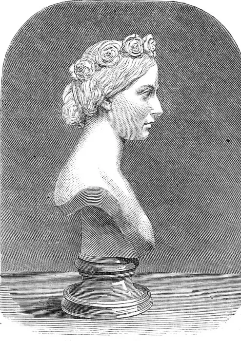 Framed Print : Bust of Her Royal Highness the Princess Alice, by Mrs. Thornycroft, 1862. Creator: Unknown Framed Print : Bust of Her Royal Highness the Princess Alice, by Mrs. Thornycroft, 1862. Creator: Unknown