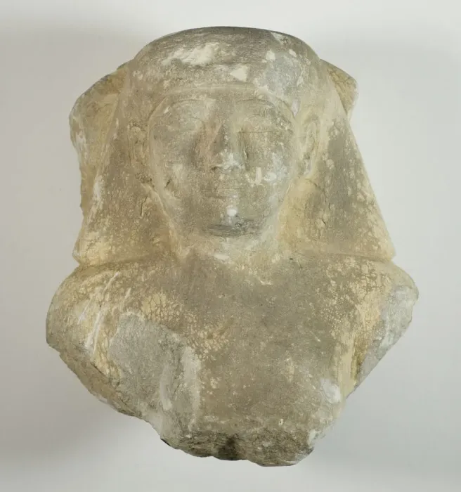 Framed Print : Bust of a Statuette of a Man, Egypt, Late Period, Dynasty 26 (664-525 BCE) Framed Print : Bust of a Statuette of a Man, Egypt, Late Period, Dynasty 26 (664-525 BCE)