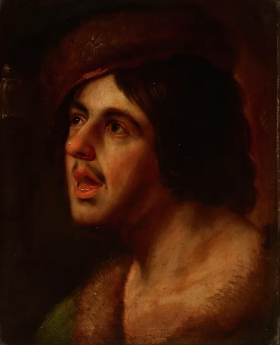 Framed Print : Bust of a Young Man, 17th or 18th century. Creator: Unknown Framed Print : Bust of a Young Man, 17th or 18th century. Creator: Unknown