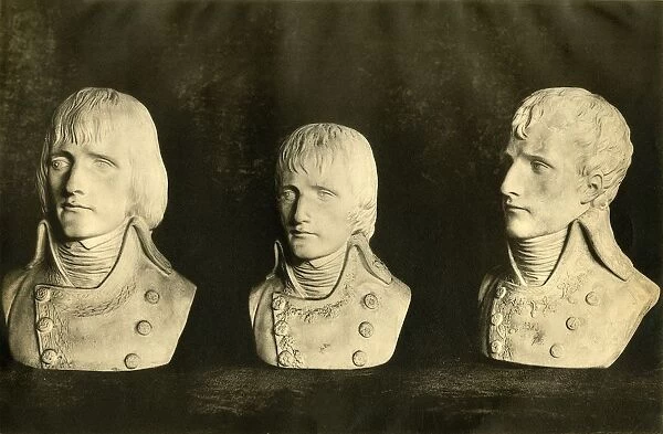 Busts of Napoleon, late 18th century, (1921). Creator: Unknown