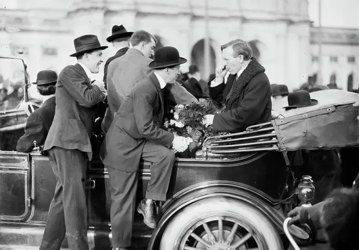 Framed Print : Butch McDevitt, Congressman For A Day from Pennsylvania, in Auto, 1914. Creator: Harris & Ewing. Butch McDevitt, Congressman For A Day from Pennsylvania, in Auto, 1914. Creator: Harris & Ewing Framed Print : Butch McDevitt, Congressman For A Day from Pennsylvania, in Auto, 1914. Creator: Harris & Ewing. Butch McDevitt, Congressman For A Day from Pennsylvania, in Auto, 1914. Creator: Harris & Ewing