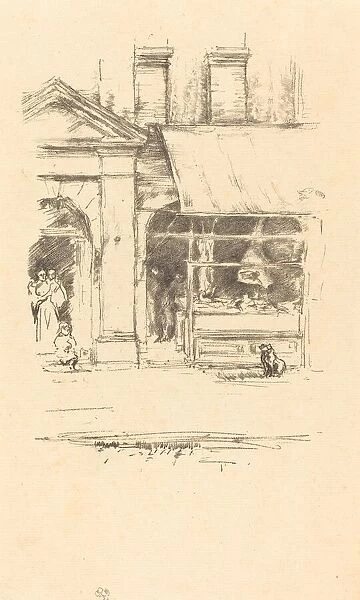 The Butchers Dog, 1896. Creator: James Abbott McNeill Whistler