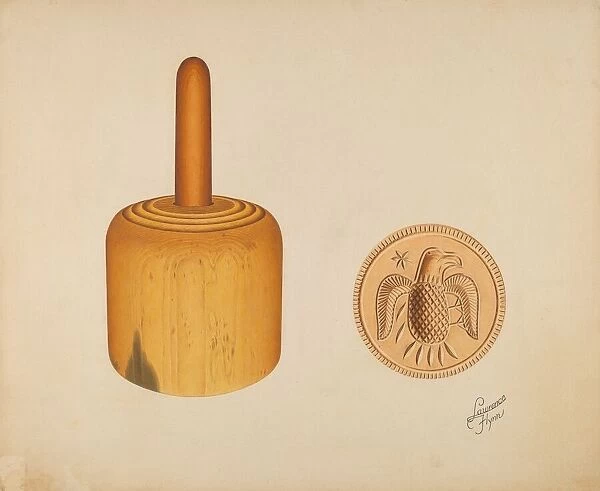 Butter Mold, c. 1937. Creator: Lawrence Flynn