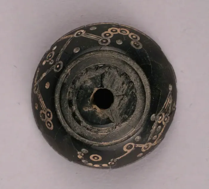 Framed Print : Button or Bead, Iran, 9th-10th century. Creator: Unknown Framed Print : Button or Bead, Iran, 9th-10th century. Creator: Unknown