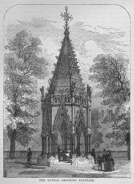 The Buxton Drinking Fountain, Westminster, London, c1870 (1878)