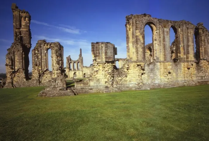 Framed Print : Byland Abbey, Founded 12th Century, Yorkshire, England, 20th century. Artist: CM Dixon Framed Print : Byland Abbey, Founded 12th Century, Yorkshire, England, 20th century. Artist: CM Dixon