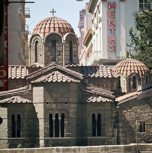 Byzantine church of Agios Eleptherios in Athens, 11th century