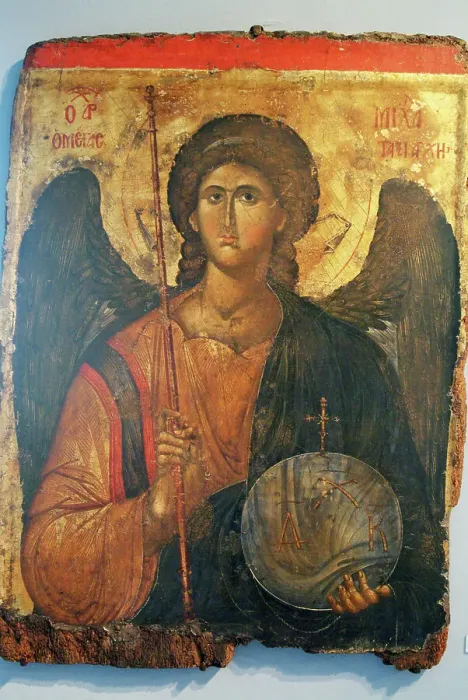 Framed Print : Byzantine Museum, Athens, Greece, 2003. Creator: Ethel Davies Framed Print : Byzantine Museum, Athens, Greece, 2003. Creator: Ethel Davies