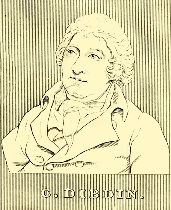 Framed Print : C. Dibdin, (c1745-1814), 1830. Creator: Unknown Framed Print : C. Dibdin, (c1745-1814), 1830. Creator: Unknown