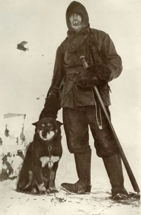 Framed Print : C. H. Meares and Osman, The Leader of the Dogs, 28 August 1911, (1913). Artist Framed Print : C. H. Meares and Osman, The Leader of the Dogs, 28 August 1911, (1913). Artist