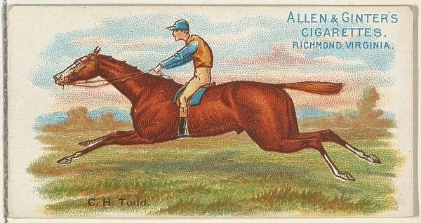 C. H. Todd, from The Worlds Racers series (N32) for Allen & Ginter Cigarettes, 1888