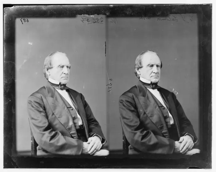 Framed Print : C. J. Faulkner of West Virginia, 1865-1880. Creator: Unknown Framed Print : C. J. Faulkner of West Virginia, 1865-1880. Creator: Unknown