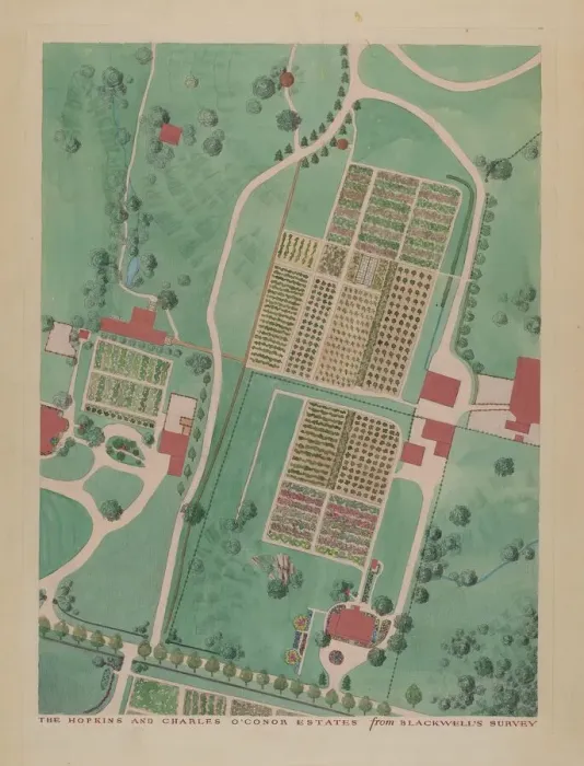 Framed Print : C. O Connor and J. M. Hopkins Estate, c. 1936. Creators: Gilbert Sackerman, Helen Miller Framed Print : C. O Connor and J. M. Hopkins Estate, c. 1936. Creators: Gilbert Sackerman, Helen Miller